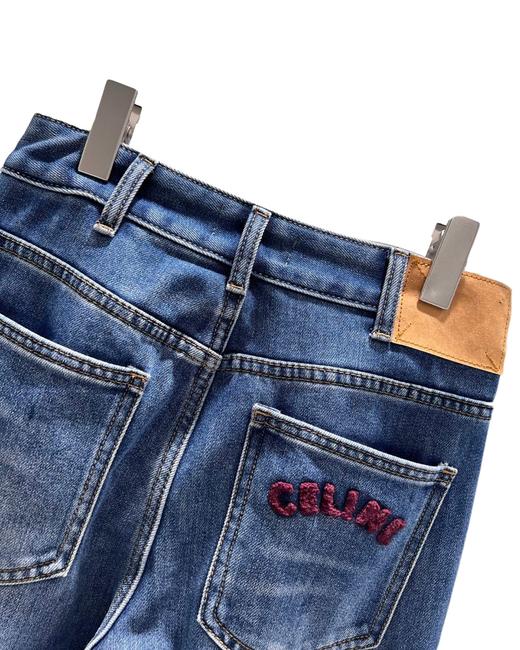 女款刺绣牛仔裤长裤la008 商品图2