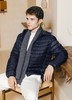 男士品牌售价1300轻薄连帽排骨90白鸭绒羽绒服 商品缩略图2