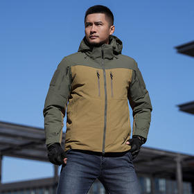 二代战鹰战术羽绒服休闲百搭时尚保暖男士冬季鹅绒服男