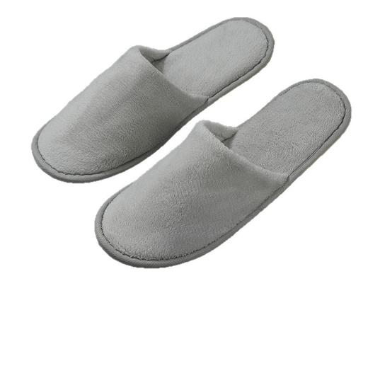 特大码一次性珊瑚绒拖鞋酒店宾馆美容院专用防滑民宿批发厚底用品 商品图4