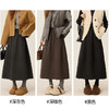 温暖优雅！显瘦修型！【梦惠妮 毛呢花苞赫本裙】气球版型 修饰腿型 法式优雅半身裙 蓬松半身裙 上身显高 显瘦遮肉 消化各种腿型 时尚百搭 #M663 商品缩略图5