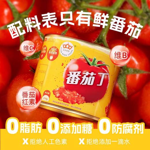 【2025新货】冠农番茄丁400g/罐、冠农番茄丁210g/罐 商品图6