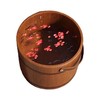 手提香柏木泡脚木桶 成人足疗养护洗脚木盆  中老年足疗桶 商品缩略图7