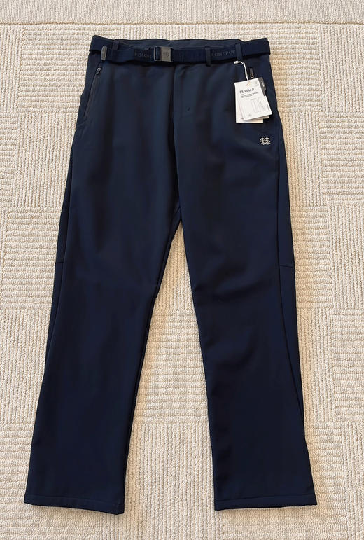 123-3 男士福利 两棵树 带腰带 抗风挡雨 加绒软壳裤 冲锋裤 休闲裤 商品图4