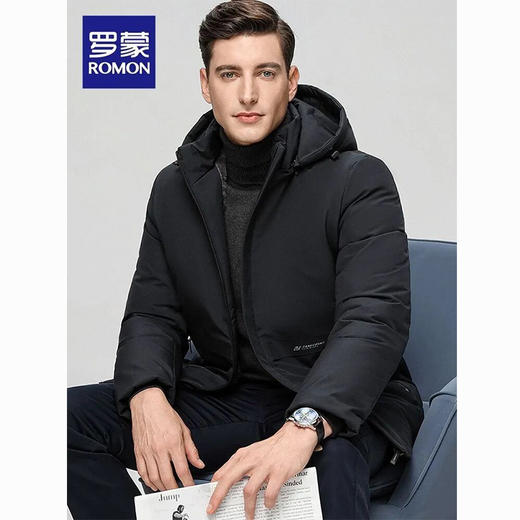 ROMON罗蒙 · 黑金派克服外套 源自北极的硬核防寒（下单3-10天发货） 商品图1