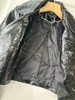 贝壳三 仿鳄鱼纹机车风复古皮衣短款翻领黑色帅气外套女C120317 商品缩略图8