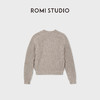 ROMI STUDIO“100%羊毛”老钱纹理提花粗针套头毛衣毛衫 RWCWSG6951 商品缩略图2