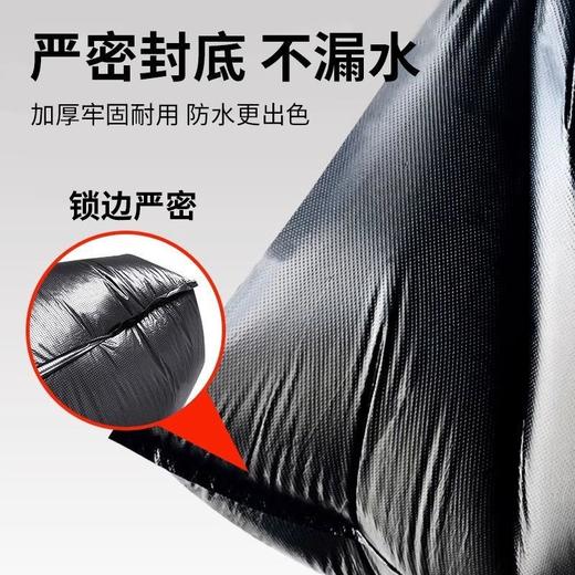 大垃圾袋商用特大号加厚黑色餐饮环卫户外用家用垃圾桶塑料袋 商品图2