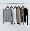 row圆领天丝羊毛打底衫 商品缩略图3