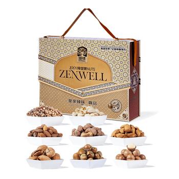 臻味皇家臻味1500g尊品坚果礼盒干果炒货休闲零食大礼包节日礼品 商品图4