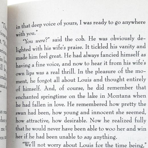 吹小号的天鹅 The Trumpet of the Swan 关于成长的寓言 英文版进口儿童文学 商品图3