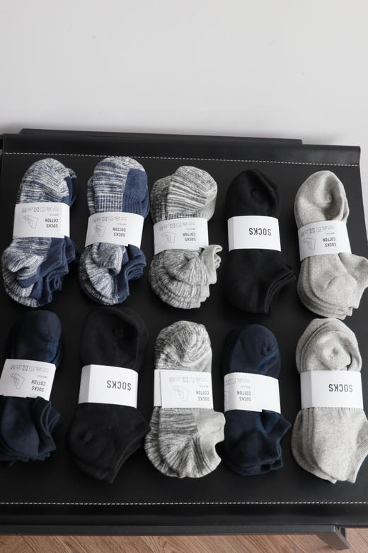 三双一卡 U.N.Q元单 HEATTECH 低帮船袜 40-44 PJ050 商品图0