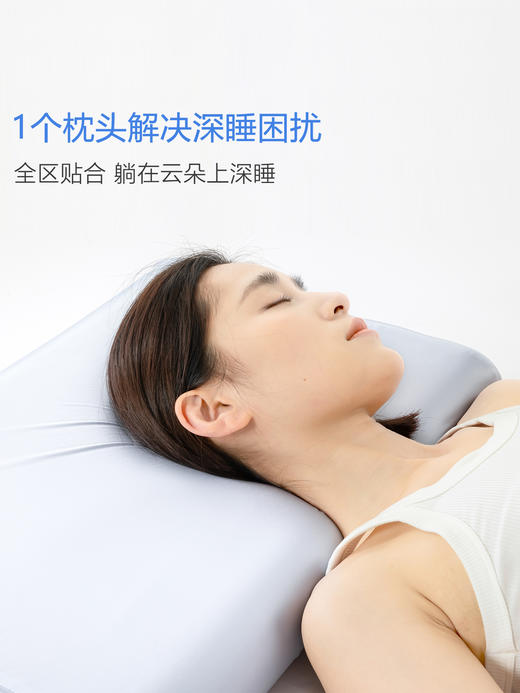 本屋Y3深睡云感枕护颈椎助睡眠记忆棉枕芯学生宿舍专用家用枕头 商品图1