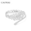 GAONAS高纳仕  羽毛高定贵气白色手镯11670SW 商品缩略图0