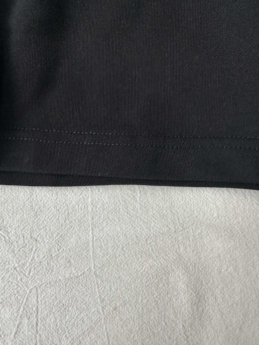 贝壳三 字母印花logo毛圈翻领卫衣辣妹短款宽松长袖上衣C120315 商品图7