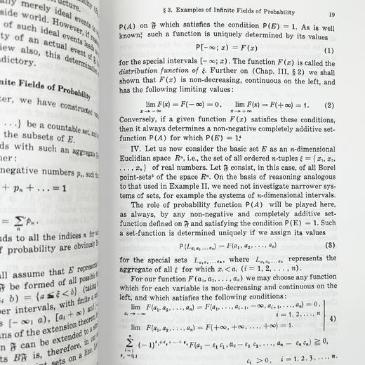 概率论的基础 英文原版 Foundations of the Theory of Probability 柯尔莫哥洛夫 英文版进口原版英语书籍 商品图3