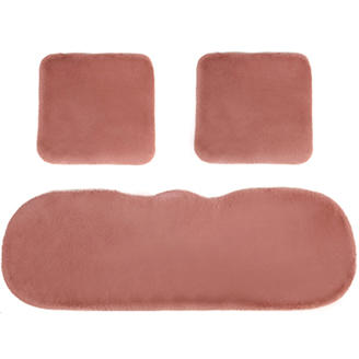 车米兜 冬季加厚高密毛绒汽车坐垫三件套（多色） 商品图1