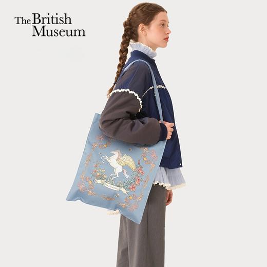 大英博物馆 新年系列 希腊飞马 帆布包 单肩包 商品图0