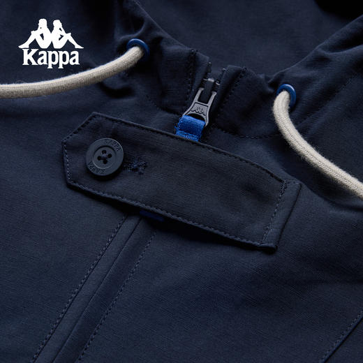 Kappa 运动连帽外套男2025年新款复古运动夹克上衣女潮KPCKAFJ32 商品图4