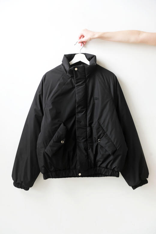 老钱干部风棉服，胸口小标刺绣。按扣+拉链闭合立领式棉衣C120366 商品图7