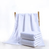 五星级酒店专用毛巾加厚吸水宾馆洗浴澡堂美容院白色毛巾方巾批发 商品缩略图3