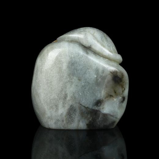 孤品017469昌化石荷钮巧色随形章藏书章闲章-3.6*2.0*4.6cm 商品图2