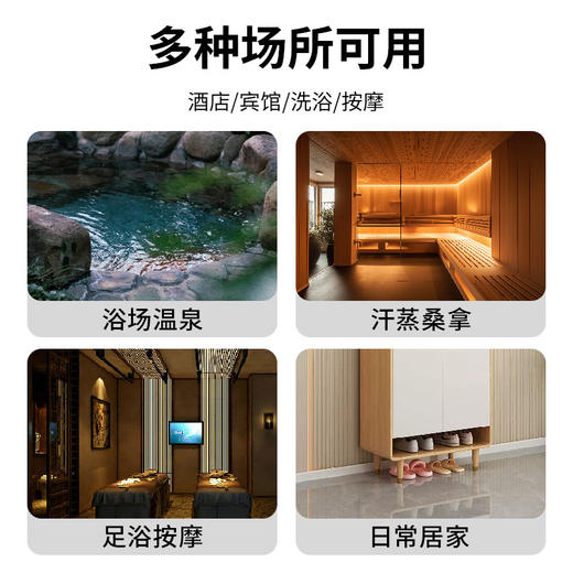 浴场酒店专用浴室洗澡拖鞋镂空漏水防滑不分左右不臭不响家用批发 商品图1