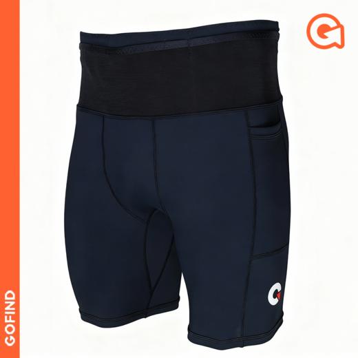 果凡户外登山巨能装袋鼠裤多口袋弹力果凡压缩裤夏季冰凉跑步 商品图0