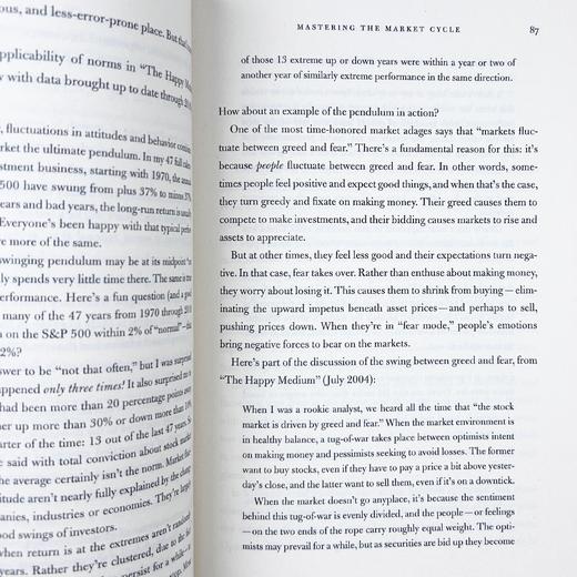 掌握市场周期 让概率站在你的一边 英文原版 Mastering the Market Cycle 霍华德马克斯 英文版进口原版英语书籍 商品图3