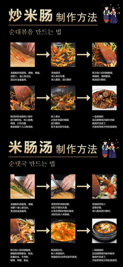 延吉非遗米肠独立包装2料包拍一发二包邮到家 商品图5