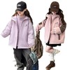 女童冲锋衣秋冬2025新款秋季三合一防风可拆卸运动登山服大童外套 商品缩略图4