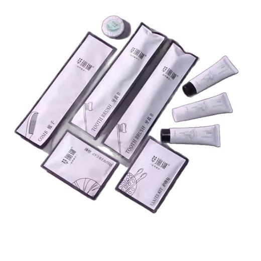 酒店一次性洗漱套装沐浴露套装宾馆专用洗头膏小瓶装旅行便携批发 商品图4