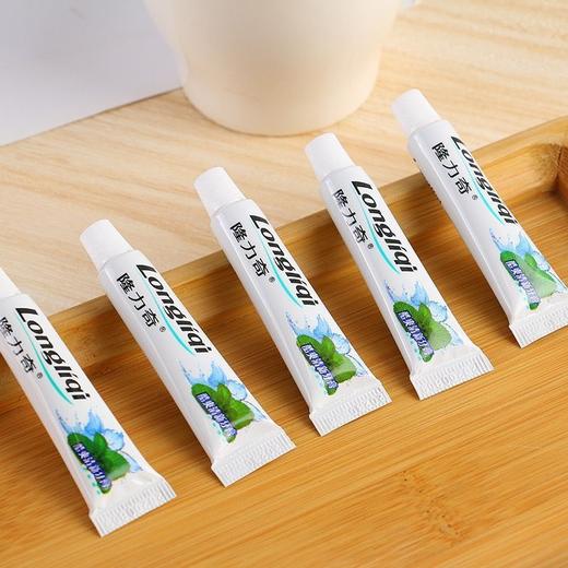 酒店宾馆一次性洗漱用品两面针牙膏小支旅行便携式酒店用品消耗品 商品图3