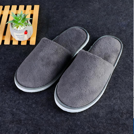 五星级酒店专用一次性拖鞋加厚防滑可洗澡高端宾馆民宿美容院拖鞋 商品图0