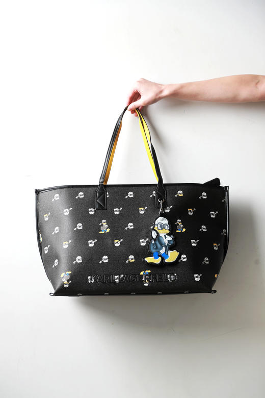 旅行包+手提包+托特包一起，公仔限定满印大容量法式包包C120360 商品图8