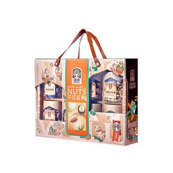 臻味高端坚果干果礼盒环球尊礼2100g商务木箱节日礼品休闲零食伴手礼 商品图7