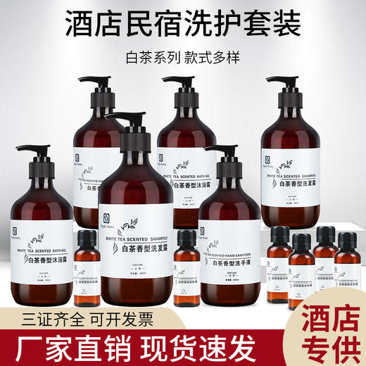 星级酒店洗护套装一次性洗发水沐浴露300ml民宿宾馆5L补充装批发 商品图0