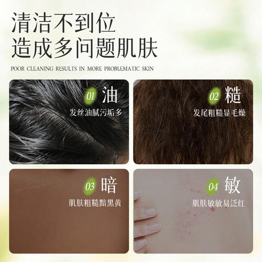 艾叶艾草洗发水去屑控油大瓶装500ml酒店宾馆民宿专用洗浴用品批 商品图1