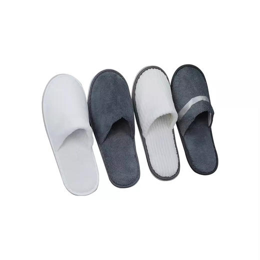 一次性拖鞋珊瑚绒加厚防滑保暖美容院用品酒店民宿宾馆现货批发 商品图4