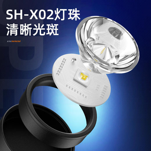 SUPERFIRE神火S11-D手电筒高亮远射迷你便携充电家用户外骑行LED手电 商品图1