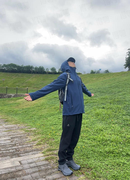 加绒t11！！长裤！！凯x石KAILAS T11GTX防风加绒保暖透汽户外运动徒步通勤 软壳裤 男女同款薄膜长裤 商品图2