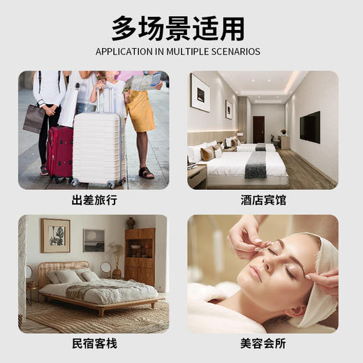 一次性枕头套美容酒店宾馆用加厚100个轻松换无纺布独立包装旅行 商品图3