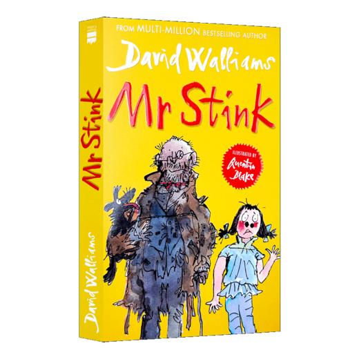 臭臭先生 英文原版 Mr Stink 大卫少年幽默小说系列 罗尔德达尔继承人David Walliams 商品图1