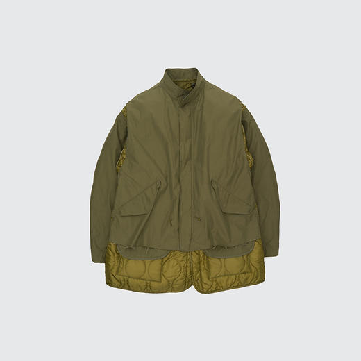YOKE Connected Military Blouson 不规则拼接军事风鱼尾大衣外套 商品图4