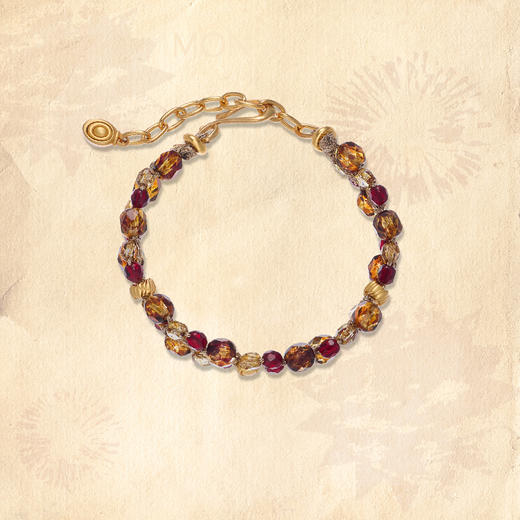 MONSECRET寻迹 棕榈辉光双排手链 商品图0