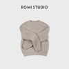 ROMI STUDIO“100%羊毛”老钱纹理提花粗针套头毛衣毛衫 RWCWSG6951 商品缩略图3