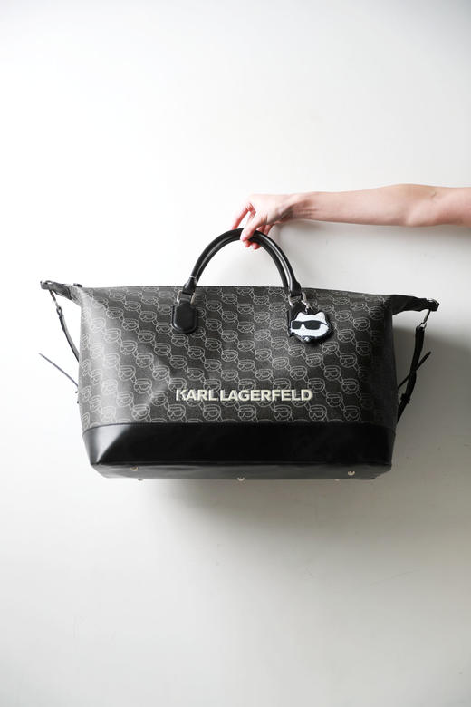 旅行包+手提包+托特包一起，公仔限定满印大容量法式包包C120360 商品图4