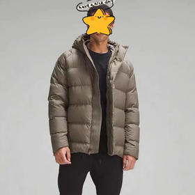 【三星90绒】2025新款男士连帽加厚羽绒服外套 Lu家同款保暖羽绒服男款！