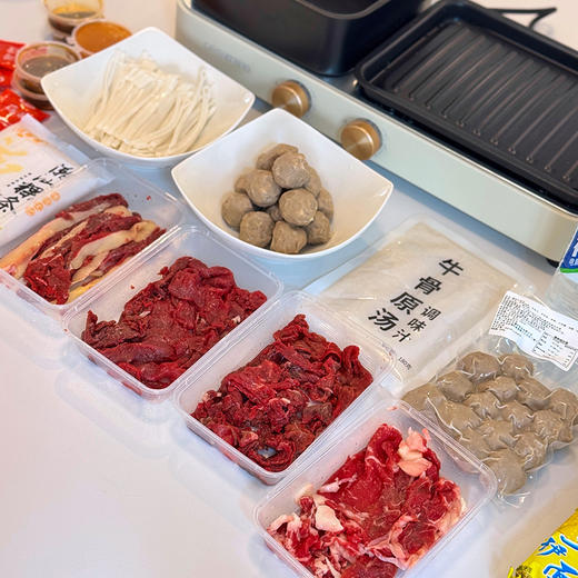 广东潮汕百年老店【蔡溪记 潮汕牛肉火锅套餐】甄选好肉 秒涮即食 吃得更放心【G】 商品图4