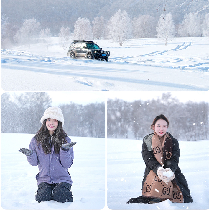 元旦3天【乌兰布统】28人小团：多伦冬捕+越野车穿越林海雪原+塞北雪乡+多重冰雪娱乐+篝火狂欢+ 赠送烟花